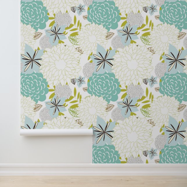 Floral background wallpaper (Application)