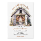 Floral Barnyard Wedding