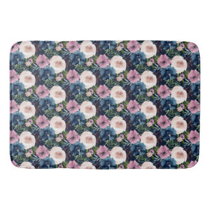 Floral  bath mat