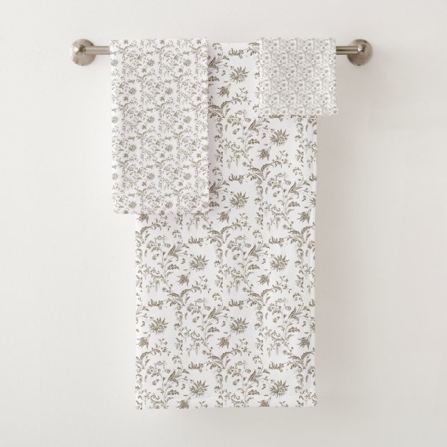 Floral Bath Towel Set (Insitu)