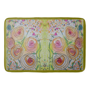 Floral Bathmat