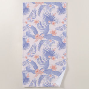 Floral Beach Towel