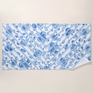 Floral Beach Towel