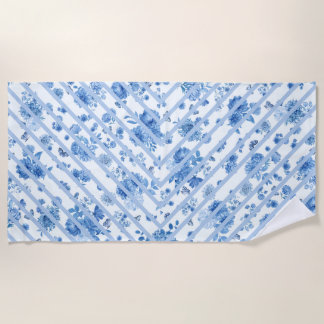 Floral Beach Towel