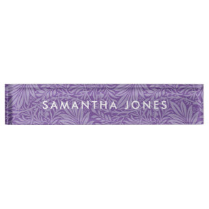 Floral Beach Vibes Classic Personalised Nameplate