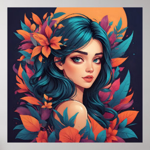 Floral Beauty Poster