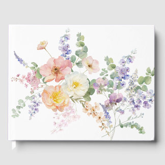 Floral Bee Guestbook