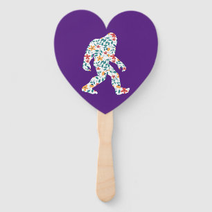 FLORAL BIGFOOT        HAND FAN