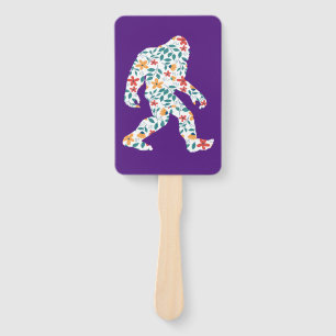 FLORAL BIGFOOT HAND FAN