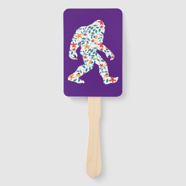 FLORAL BIGFOOT       HAND FAN (Front)