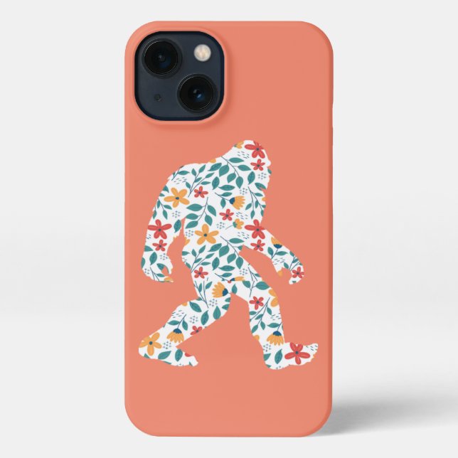 FLORAL BIGFOOT iPhone CASE (Back)