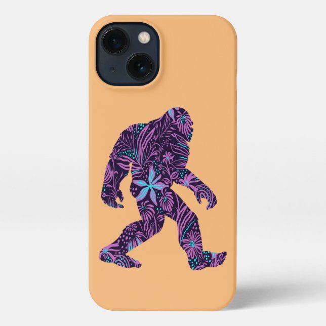 FLORAL BIGFOOT    iPhone CASE (Back)