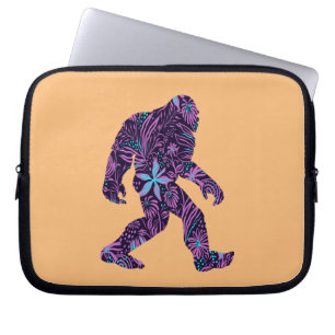 FLORAL BIGFOOT LAPTOP SLEEVE
