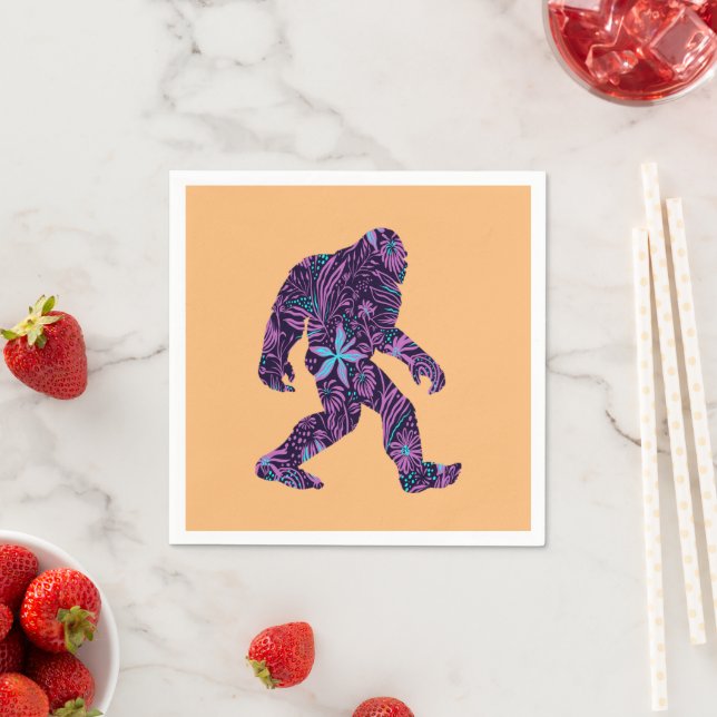 FLORAL BIGFOOT    NAPKIN (Insitu)