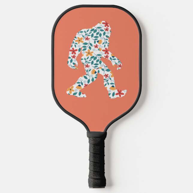 FLORAL BIGFOOT PICKLEBALL PADDLE (Front)