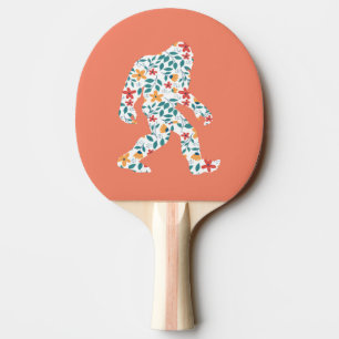FLORAL BIGFOOT PING PONG PADDLE