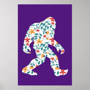 FLORAL BIGFOOT       POSTER