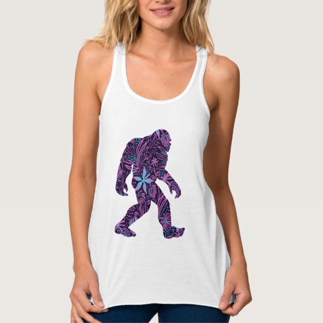 FLORAL BIGFOOT       SINGLET (Front)