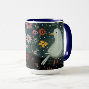 Floral Bird Mug