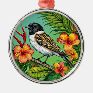Floral Bird ornament Decorative Design