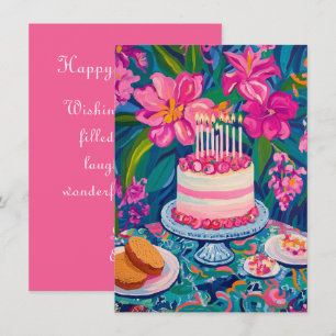 Floral Birthday Card