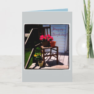 Floral Birthday Card