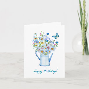 Floral Birthday Card for Her