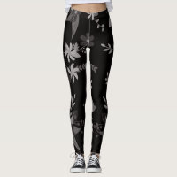 floral black