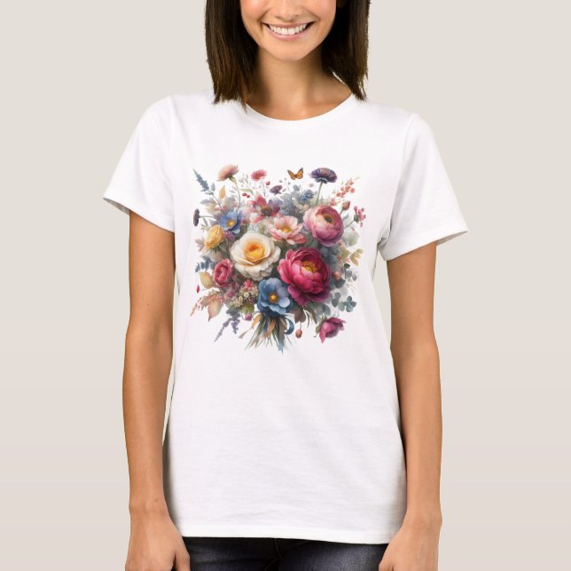 Floral Bliss T-Shirt (Front)