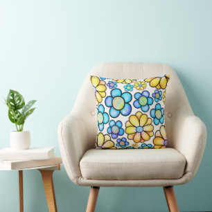 Floral Bloom  16x16 Cushion