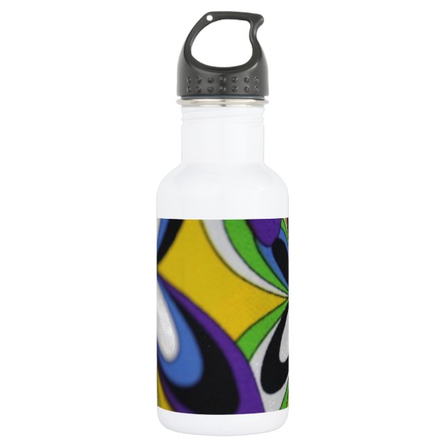 Floral Blooms 532 Ml Water Bottle (Front)