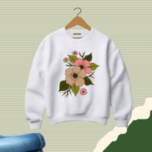 Floral blossom sweatshirt