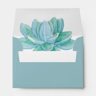 Floral Blossom Wedding A6 envelope