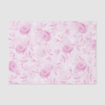 Floral Blush Pink Roses Elegant Damask Decoupage Tissue Paper<br><div class="desc">This elegant floral tissue paper perfect for decoupage and wedding gift wrap features blush pink roses with a damask leave pattern in the background. Designed by world renowned artist ©Tim Coffey</div>