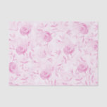 Floral Blush Pink Roses Elegant Damask Decoupage Tissue Paper<br><div class="desc">This elegant floral tissue paper perfect for decoupage and wedding gift wrap features blush pink roses with a damask leave pattern in the background. Designed by world renowned artist ©Tim Coffey</div>
