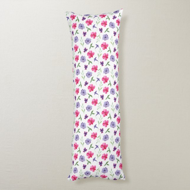 Floral Body Cushion (Back (Vertical))