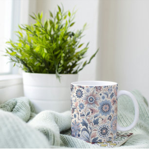 Floral Bohemian Design – Vibrant Boho Style Coffee Mug