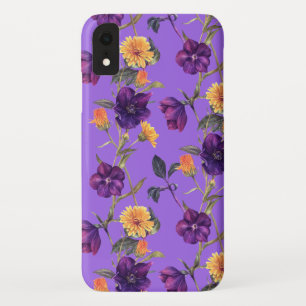 Floral Boho Chic Purple Case-Mate iPhone Case