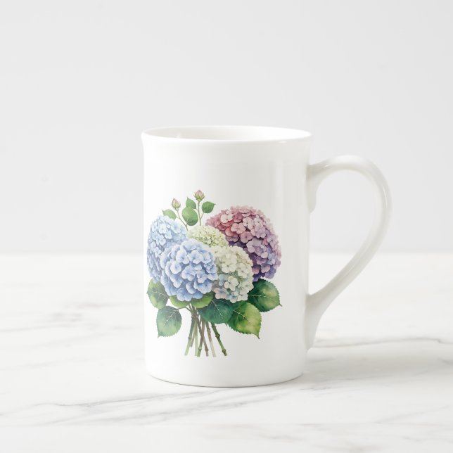 Floral  bone china mug (Right)