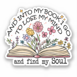 Floral Book Lover