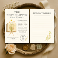 Floral Books Next Chapter Begins Bridal Shower