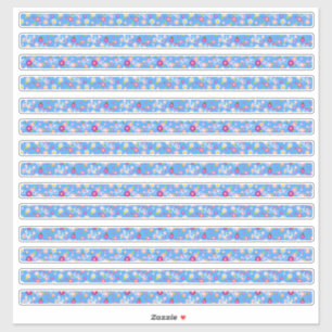 Floral Borders Flowers and Bikes