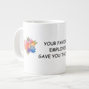Floral Boss's Day Speciality Mug