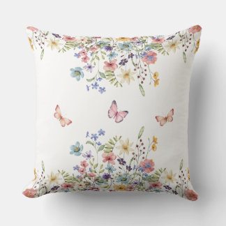 Floral Botanical  Cushion