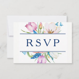 Floral Botanical RSVP