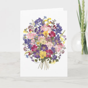 floral bouquet all occasion card