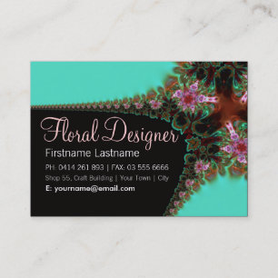 Floral Bouquet big Business Card