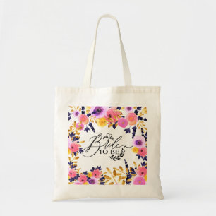 Floral Bouquet - Bride To Be Tote Bag