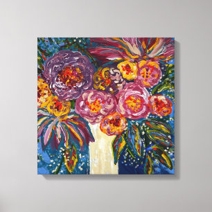 Floral Bouquet Canvas Print