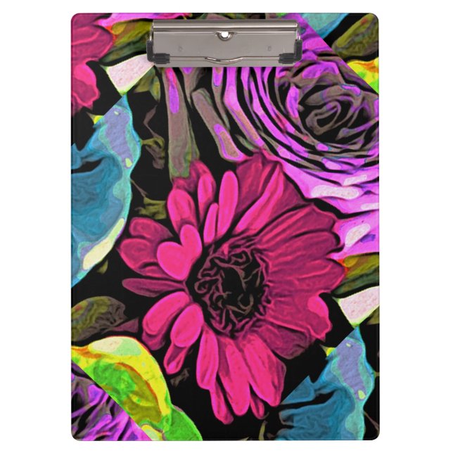 Floral Bouquet Clipboard (Front)